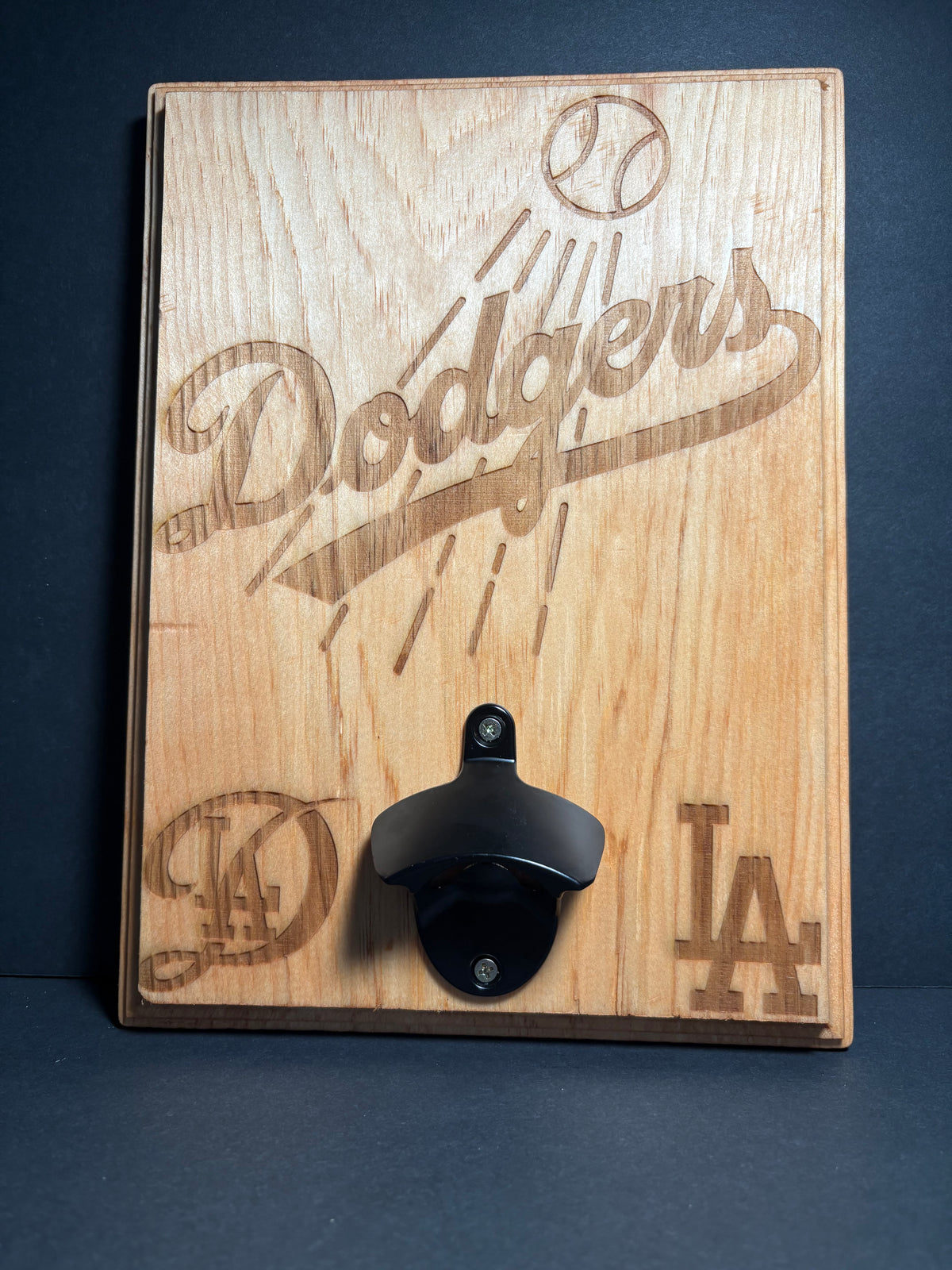 Personalized 9" × 12" Wall-Mounted Bottle Opener