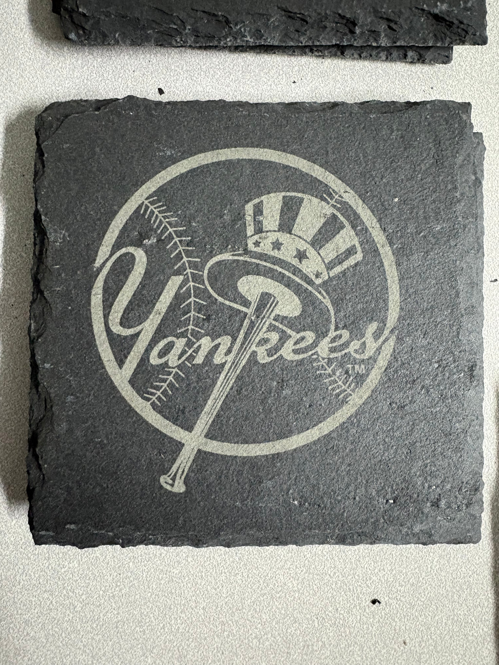 4" Personalized Slate Coaster