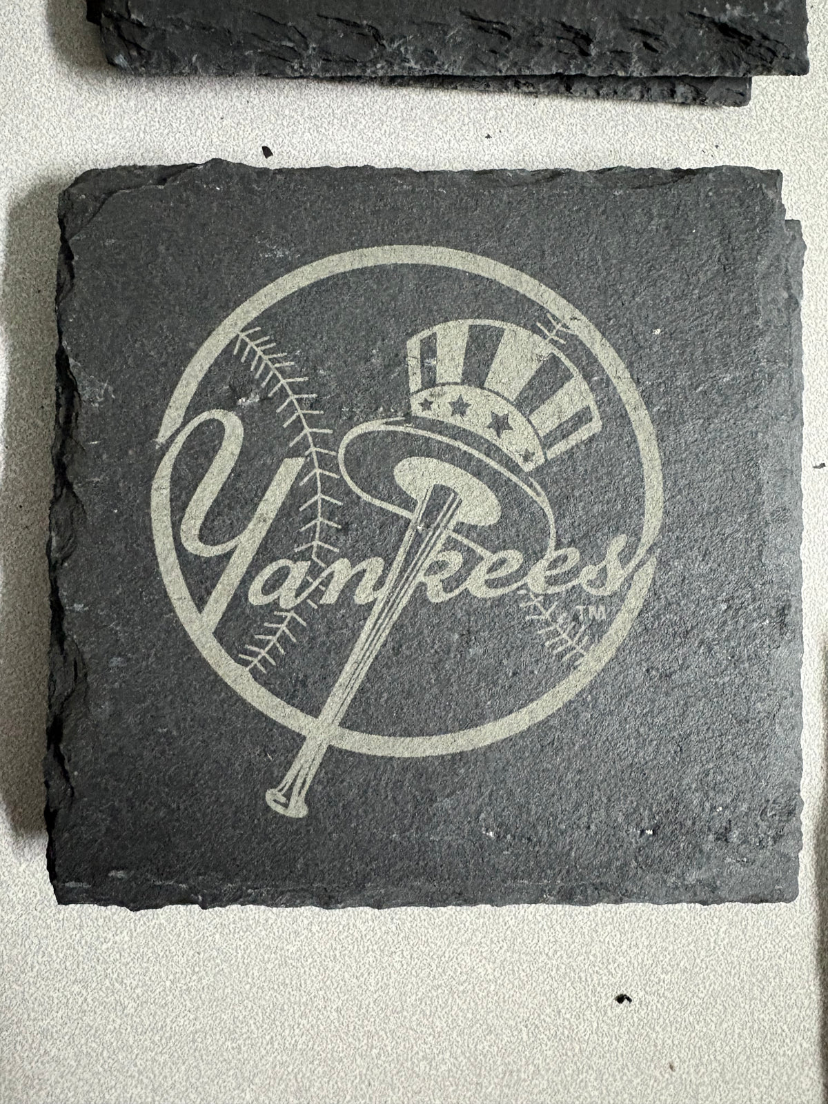 4" Personalized Slate Coaster