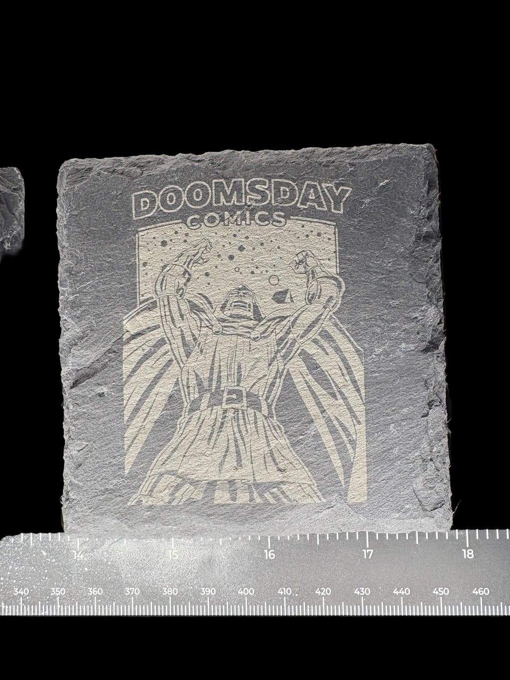 4" Personalized Slate Coaster