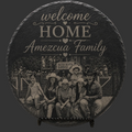 12" Personalized Round Slate