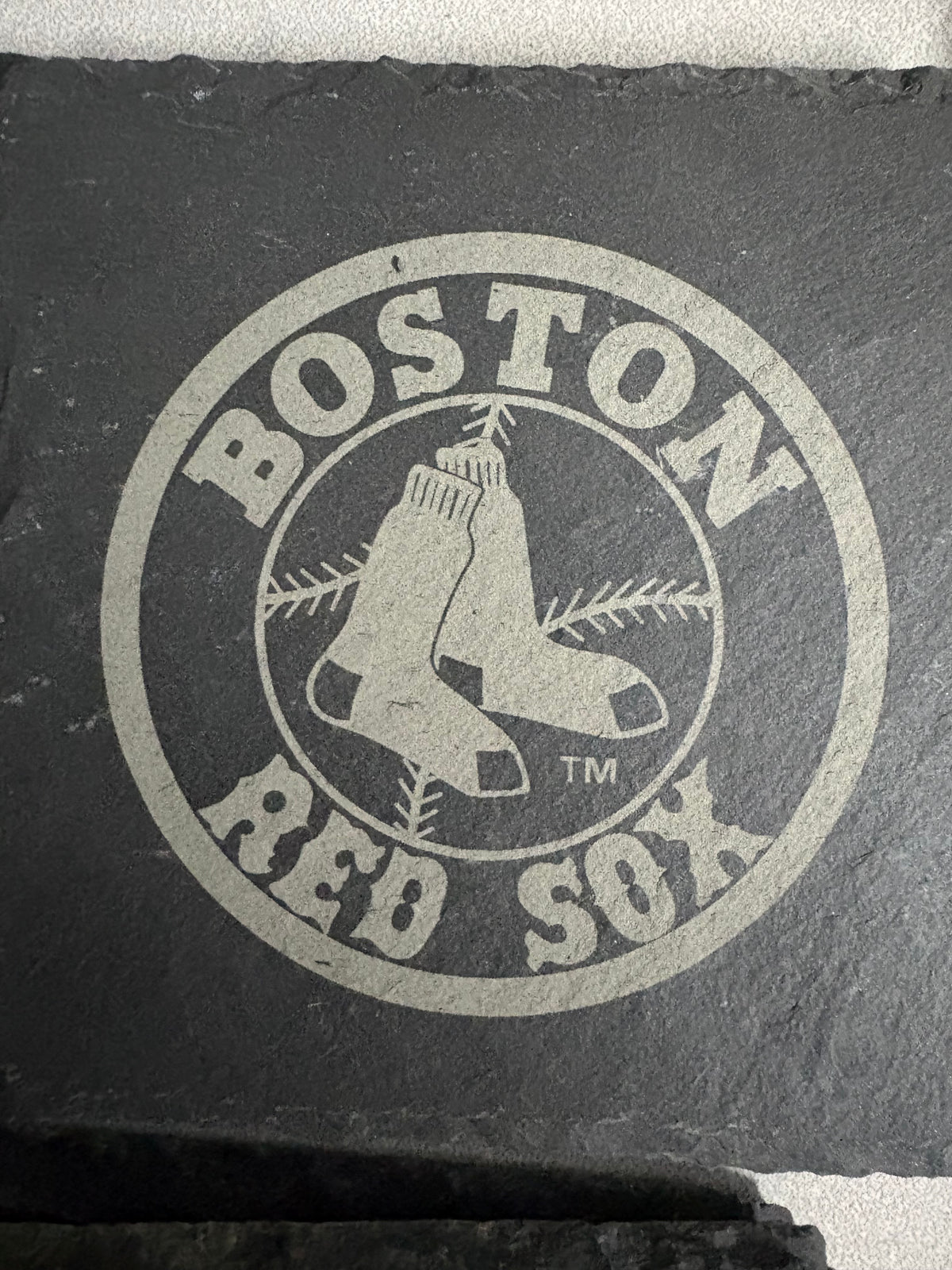4" Personalized Slate Coaster
