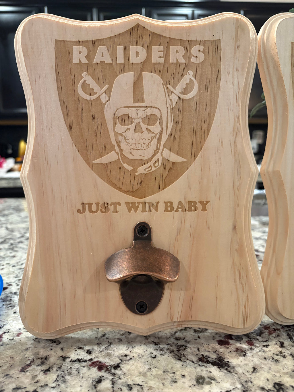Personalized 9" × 12" Wall-Mounted Bottle Opener