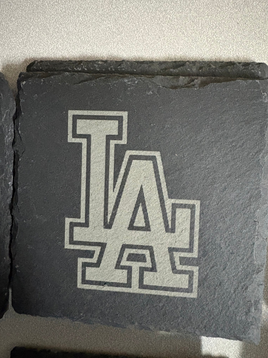4" Personalized Slate Coaster