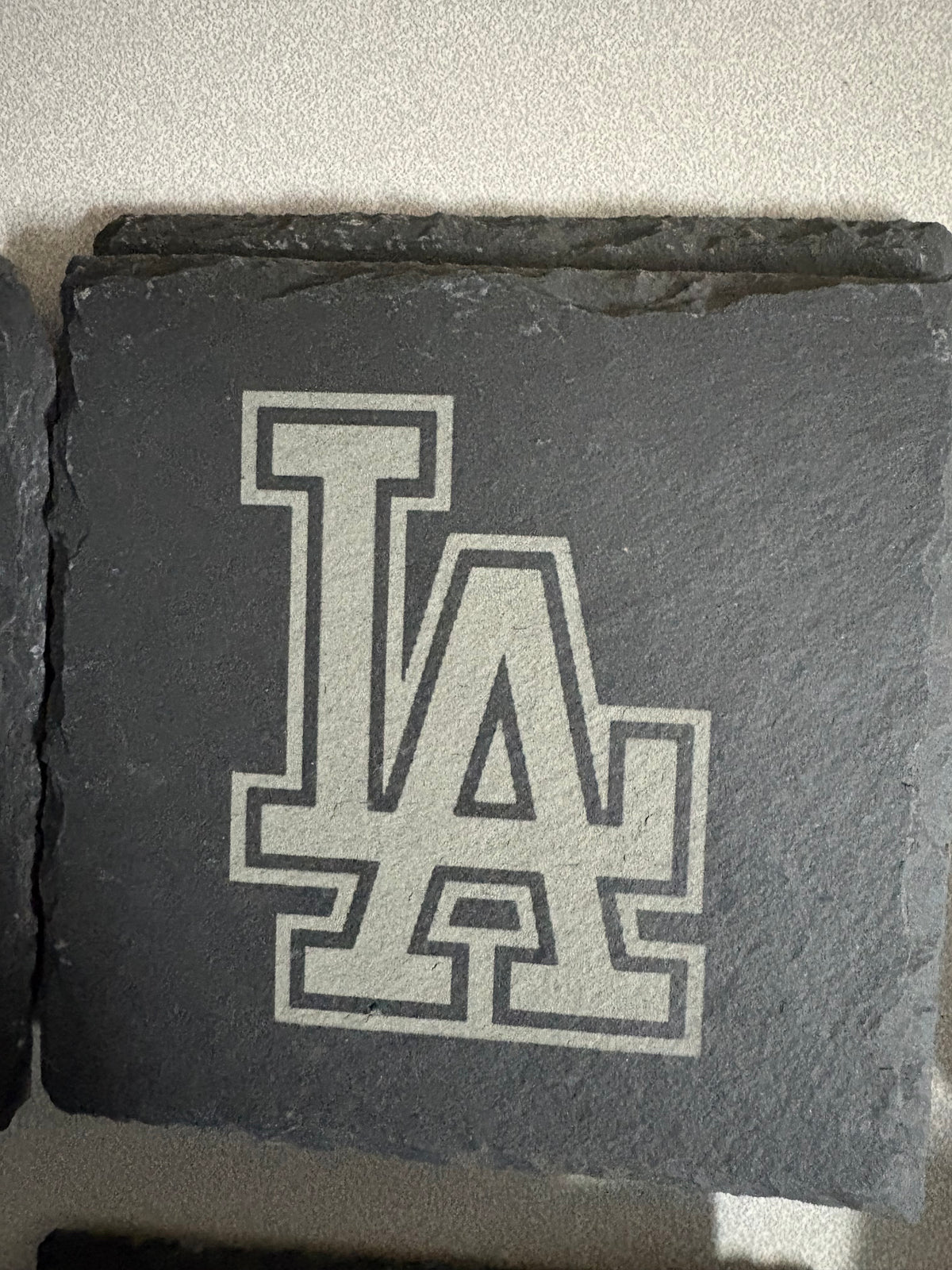 4" Personalized Slate Coaster