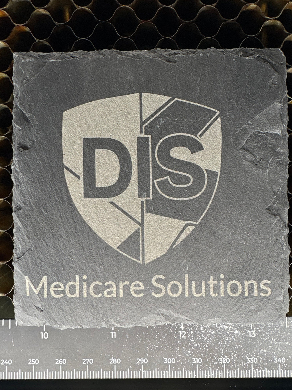4" Personalized Slate Coaster