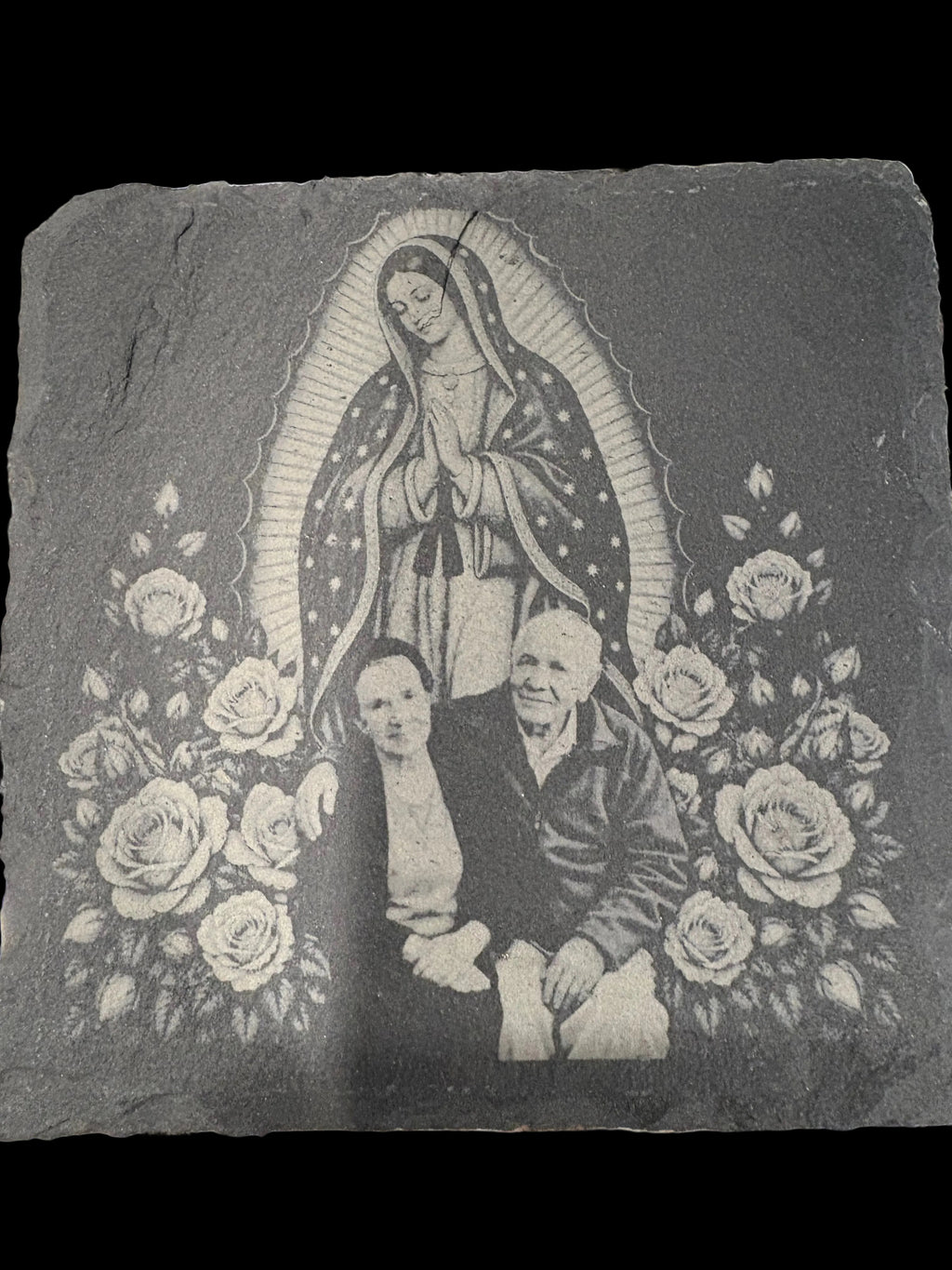 4" Personalized Slate Coaster
