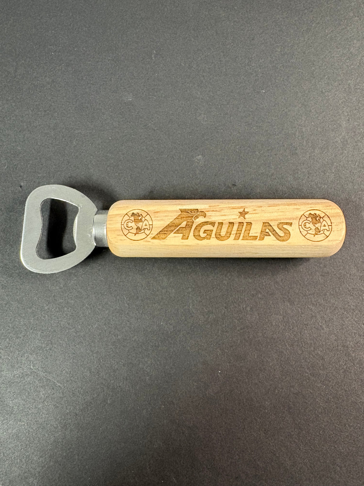 Custom Engraved Wooden Handle Bottle Opener