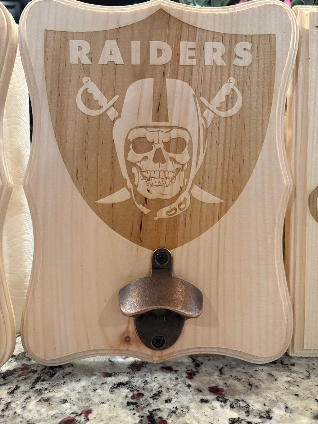 Personalized 9" × 12" Wall-Mounted Bottle Opener
