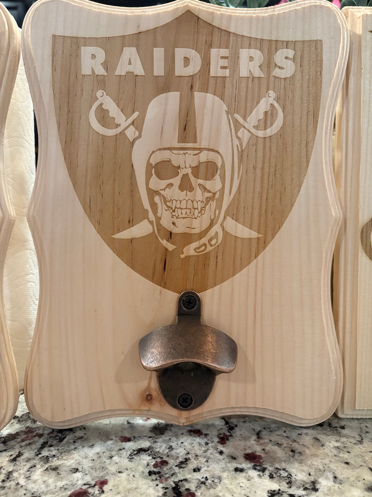 Personalized 9" × 12" Wall-Mounted Bottle Opener