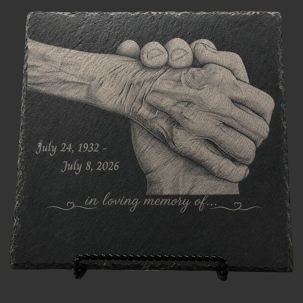 10×10 Personalized Photo Slate